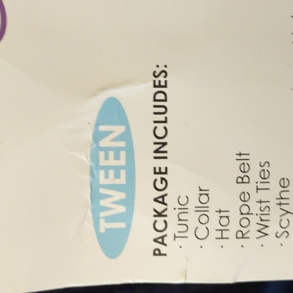 Girls Creepy Scarecrow Costume Tween - Picture 4 of 6